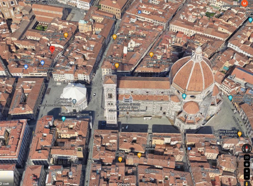 The Duomo Exclusive -43 Passi Dal Duomo- Leilighet Firenze Eksteriør bilde